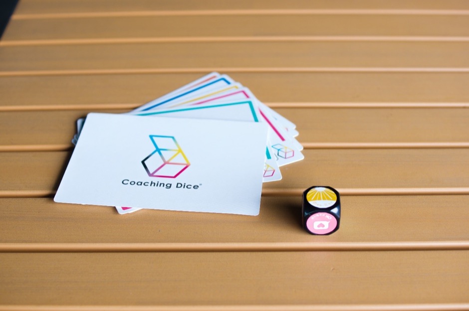Coaching Dice®のカードとダイス