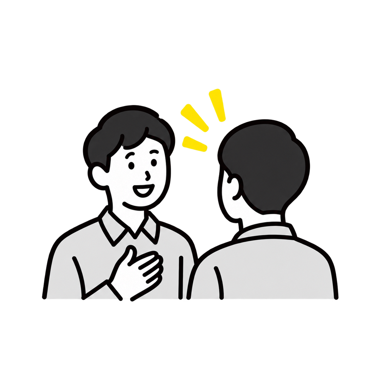 二人が対話しているアイコン